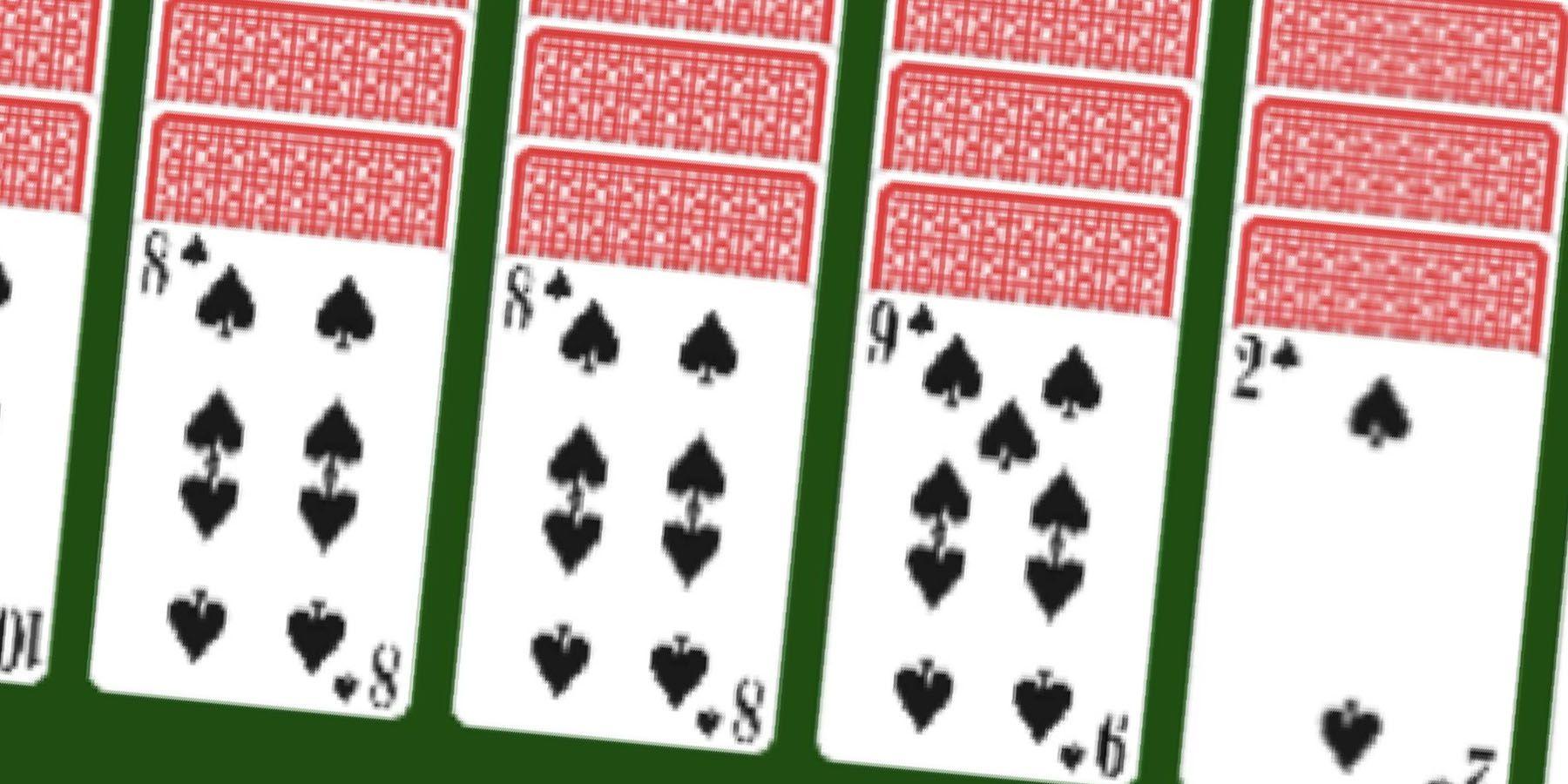 how many stacks in solitaire